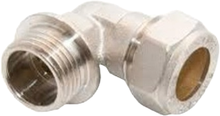 JOELHO P/INOX MACHO 1/4