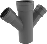 FORQUILHA PVC DUPLA
