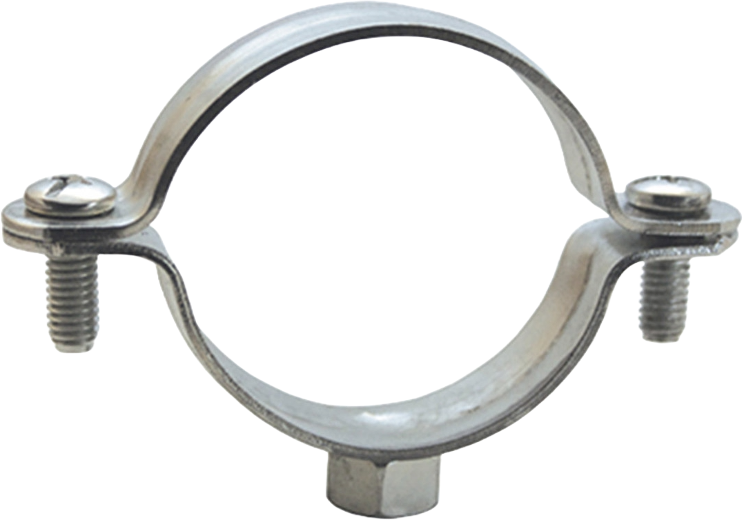 ABRAÇADEIRAS C/PORCA M8 INOX