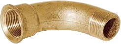 CURVA LATÃO MF