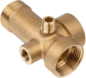 TE LATÃO 5 VIAS 1