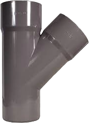 FORQUILHA PVC SIMPLES  90 U