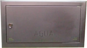 PORTA INOX P/ CAIXA CONTADOR AGUA