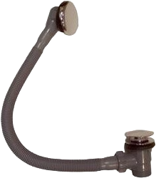 VALVULA AUTOMATICA CROM P/BANHEIRA CLIC-CLAC