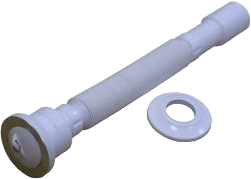 TUBO EXTENSIVO C/ VALVULA CROMADO 40/32