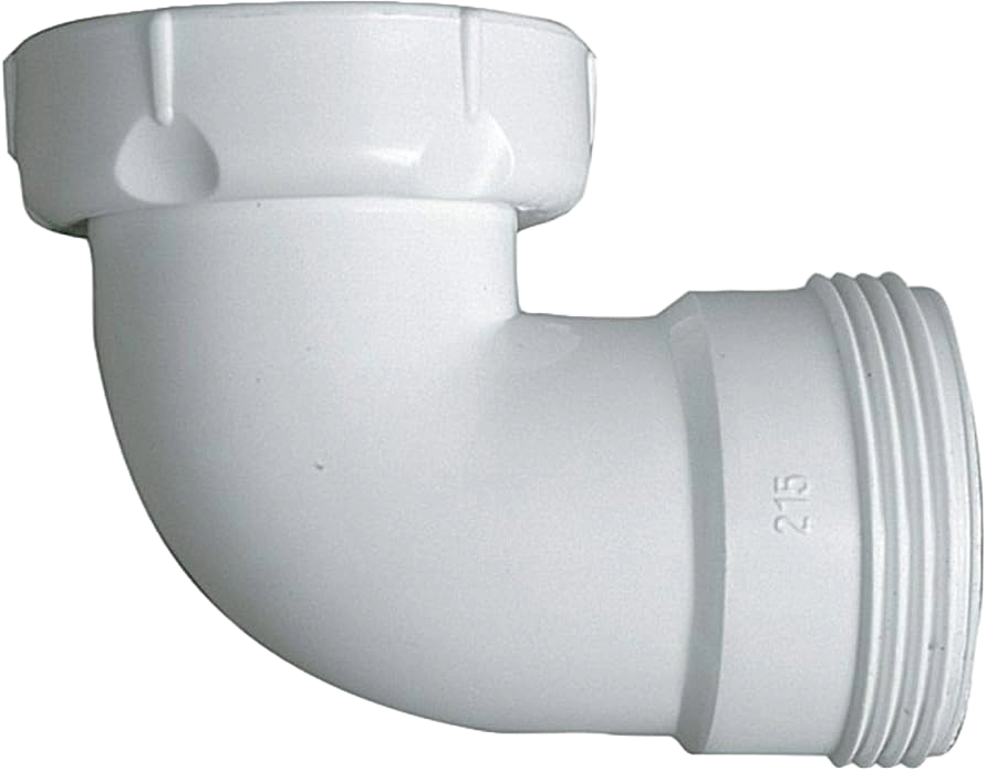 CURVA C/ PORCA P/ SIFÃO EXTENSIVO 11/4