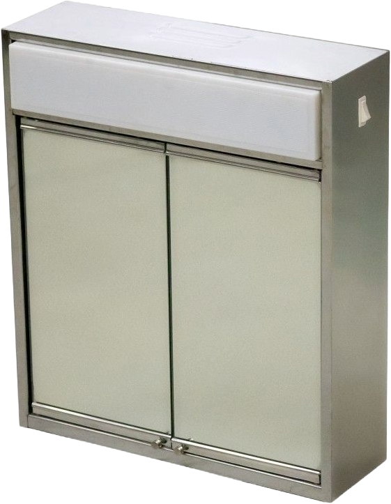 ARMARIO INOX 202 2P-LISO